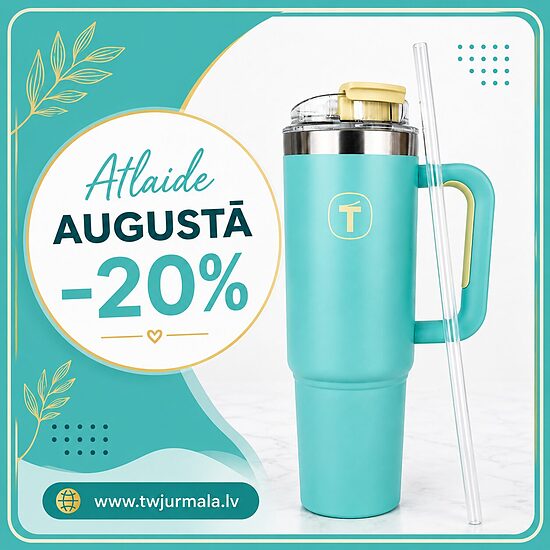 Big T 1,1l termokrūze (tirkīza) (-20% atlaide)